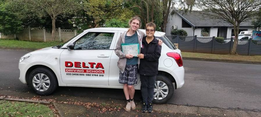 Delta Driving School graduate