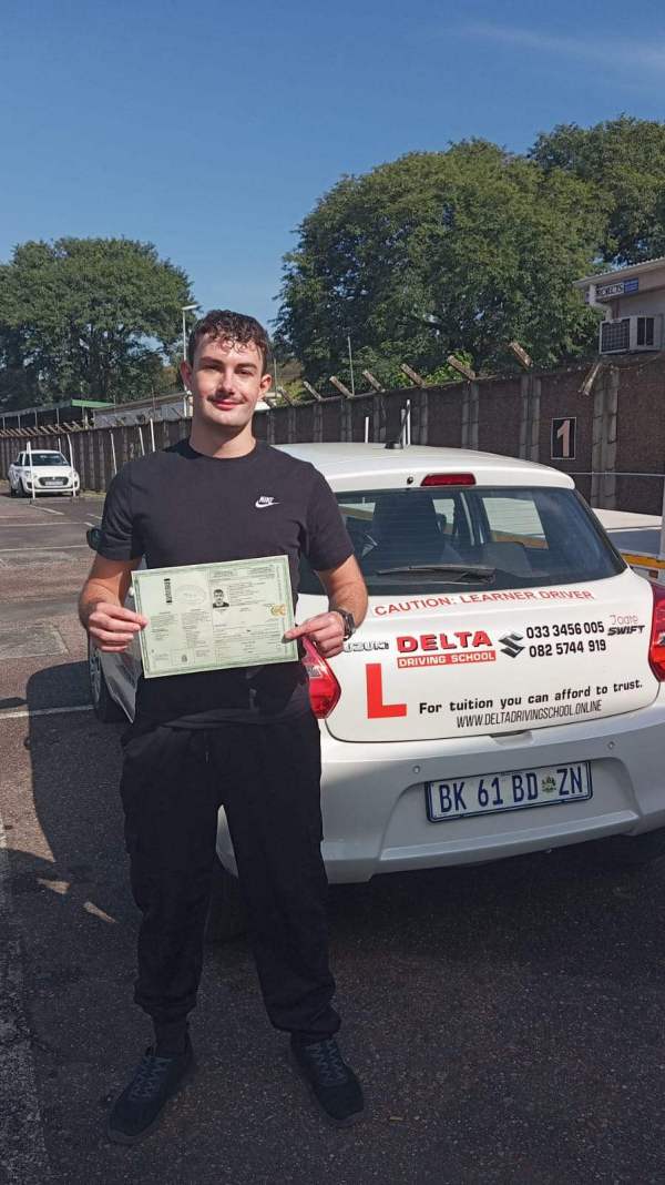 Delta Driving School graduate