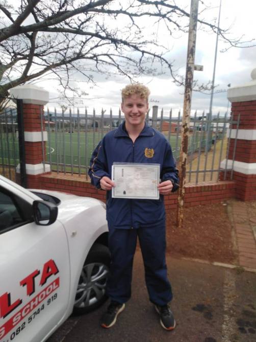 Delta Driving School graduate