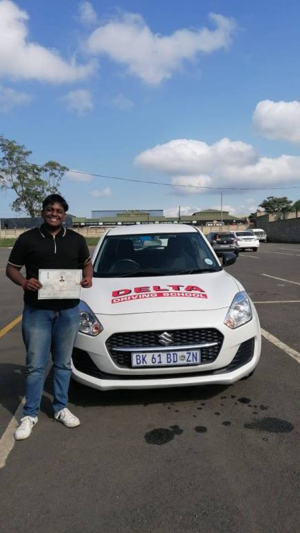 Delta Driving School graduate