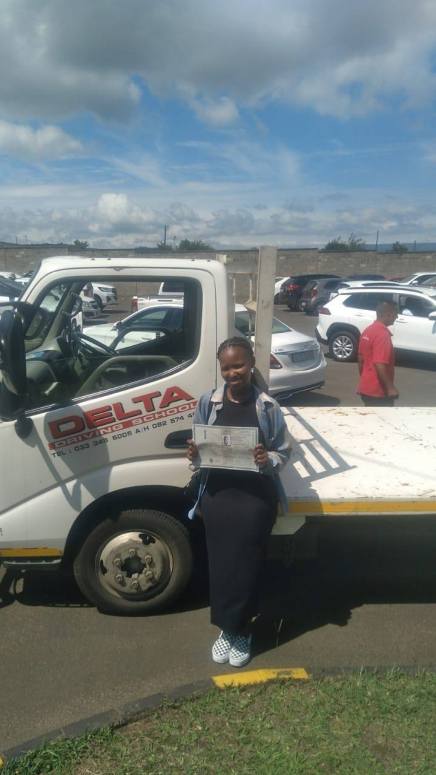 Delta Driving School graduate