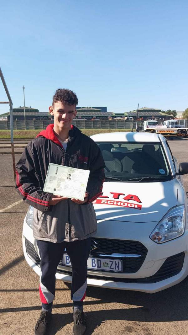 Delta Driving School graduate