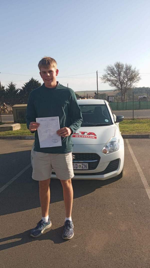 Delta Driving School graduate