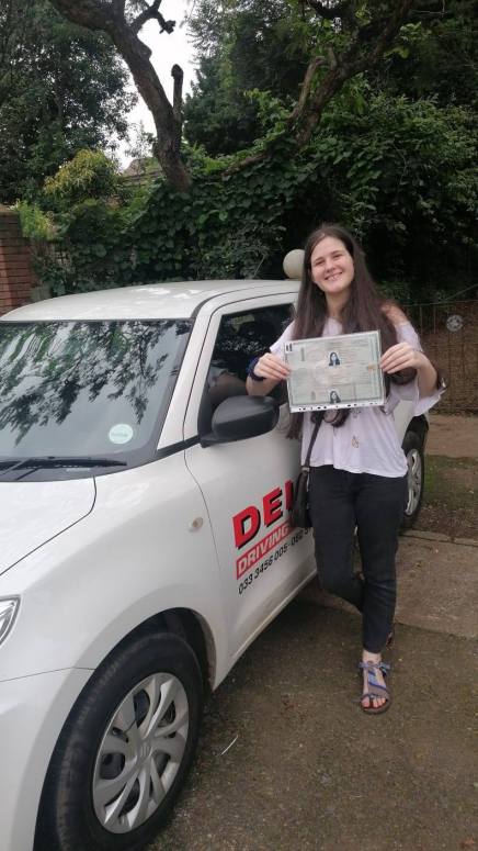 Delta Driving School graduate