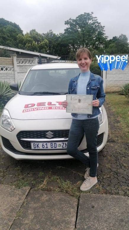Delta Driving School graduate