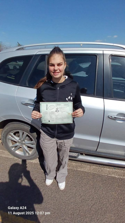 Delta Driving School graduate