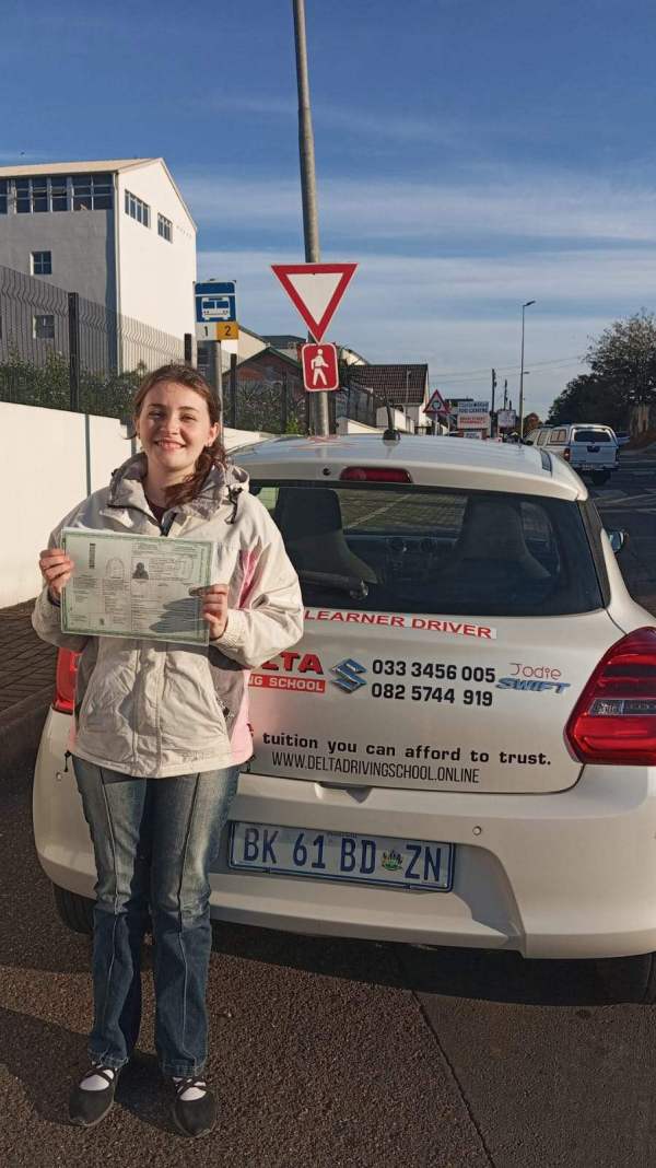 Delta Driving School graduate
