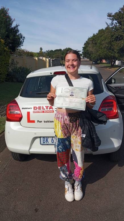 Delta Driving School graduate